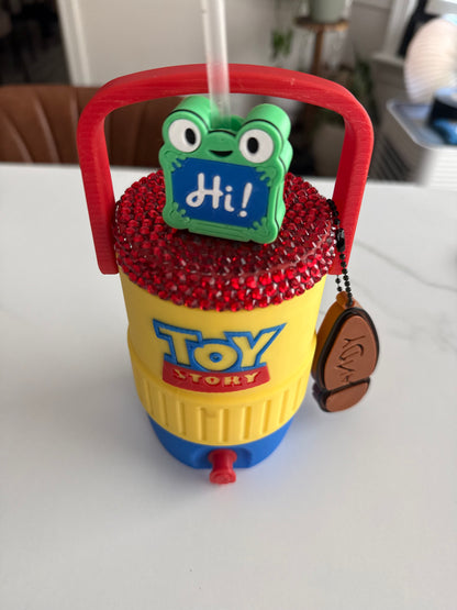 T O Y S T O R Y - 12 oz Soda Can Holder STRAW TOPPER AND CAN OPENER SOLD SEPARATELY (CURRENT PROCESSING TIME IS 1- 2 WEEKS FOR PRODUCTION)
