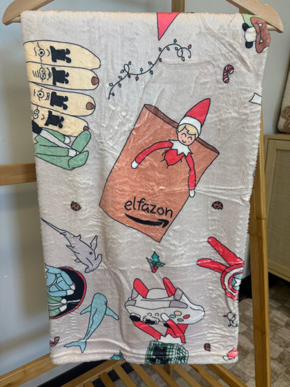 RTS - Elfs - Minky Blanket (50x60)