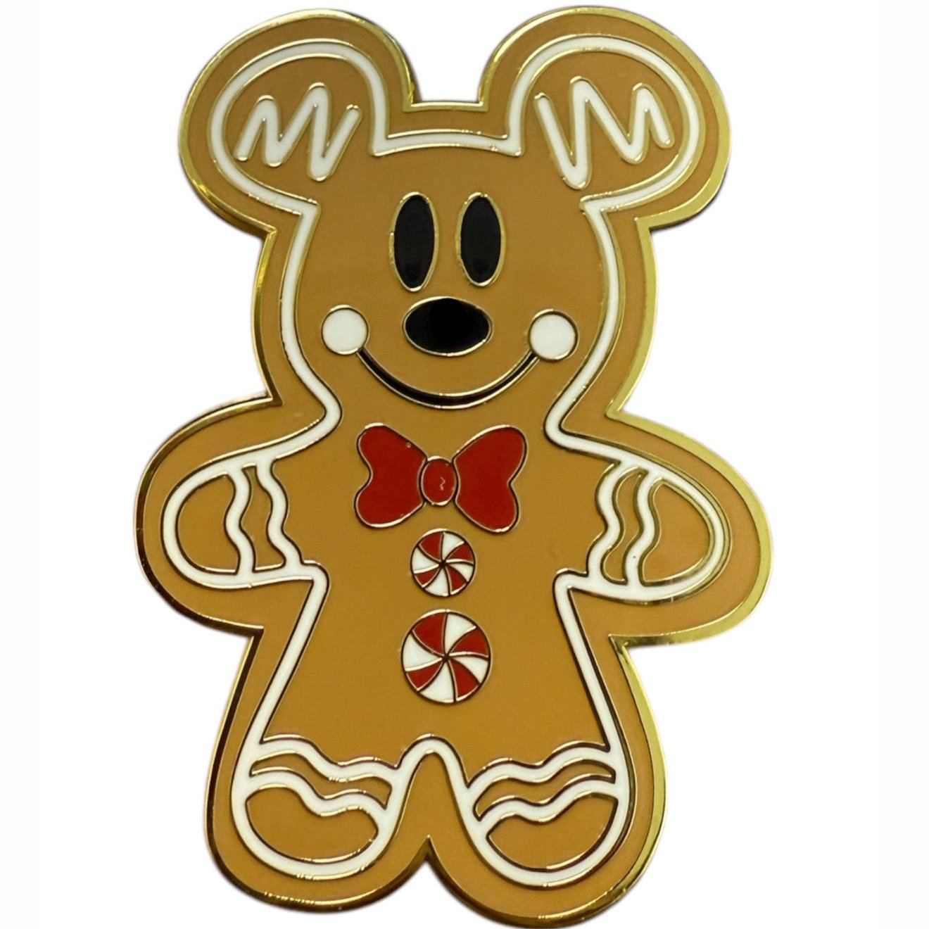 READY TO SHIP - BOY GINGERBREAD - ENAMEL PIN