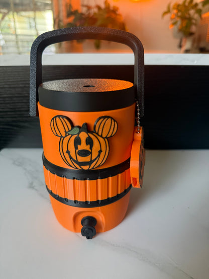 MOUSE PUMPKIN  - 12 oz Soda Can Holder STRAW TOPPER AND CAN OPENER SOLD SEPARATELY (CURRENT PROCESSING TIME IS 1- 2 WEEKS FOR PRODUCTION)