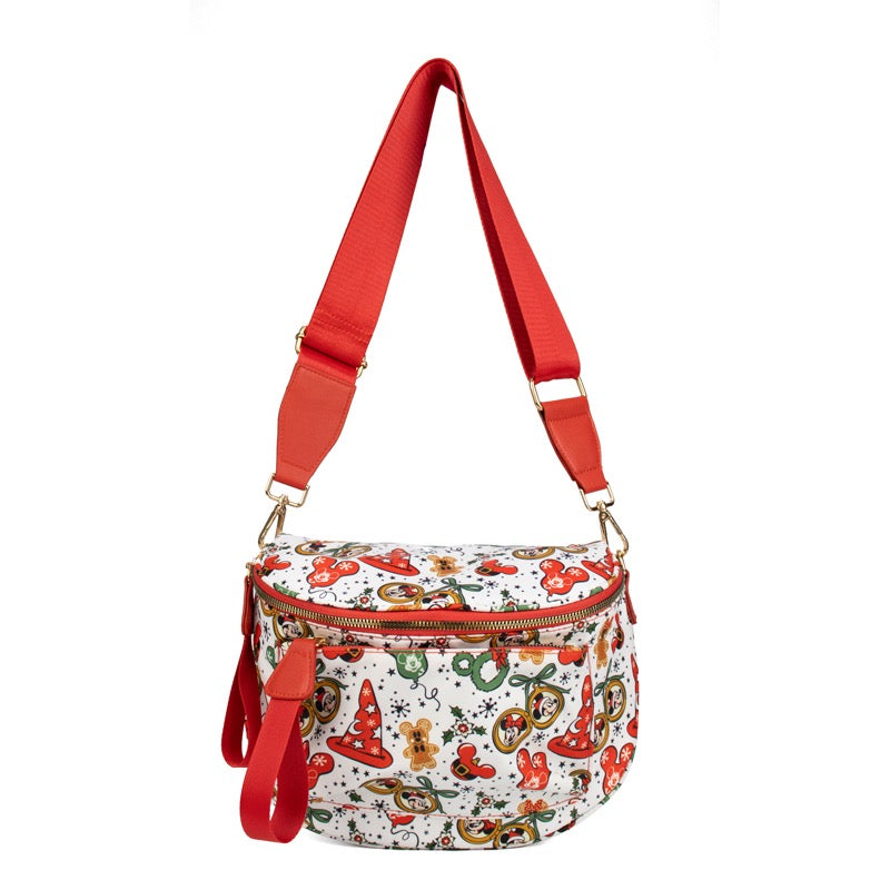 RTS- CHRISTMAS MAGIC MERRY MIX - SIDE BAG/CROSSBODY