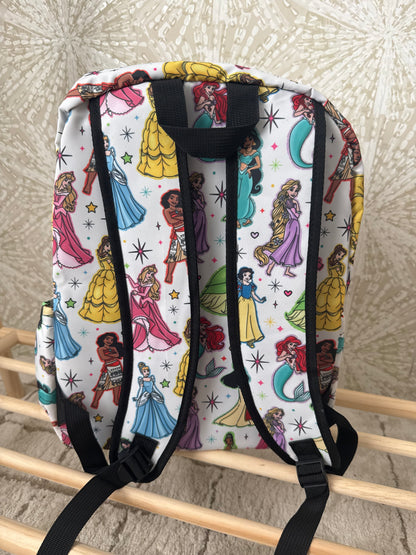 RTS- STANDARD SIZE BACKPACK - PRINCESSES