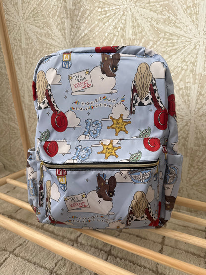 RTS- STANDARD SIZE BACKPACK - TAY MEETS TOYS