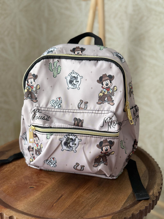 RTS- MINI BACKPACK - COWBOY MOUSE