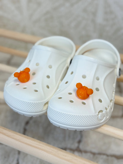 RTS - 3D M I C K E Y PUMPKIN SHOE CHARM