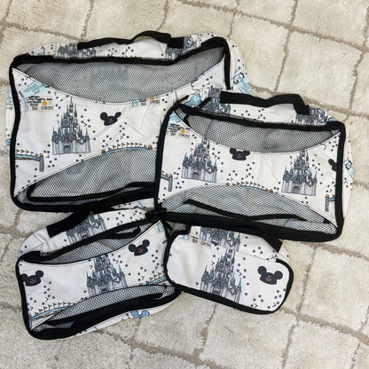 RTS - EAST COAST MAGIC WDW - PACKING CUBES 4 PIECE SET