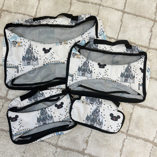RTS - EAST COAST MAGIC WDW - PACKING CUBES 4 PIECE SET