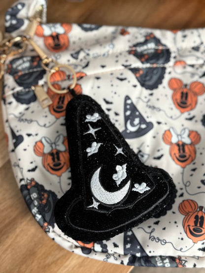 RTS - SPOOKY SORCERER HAT- BAG CHARM