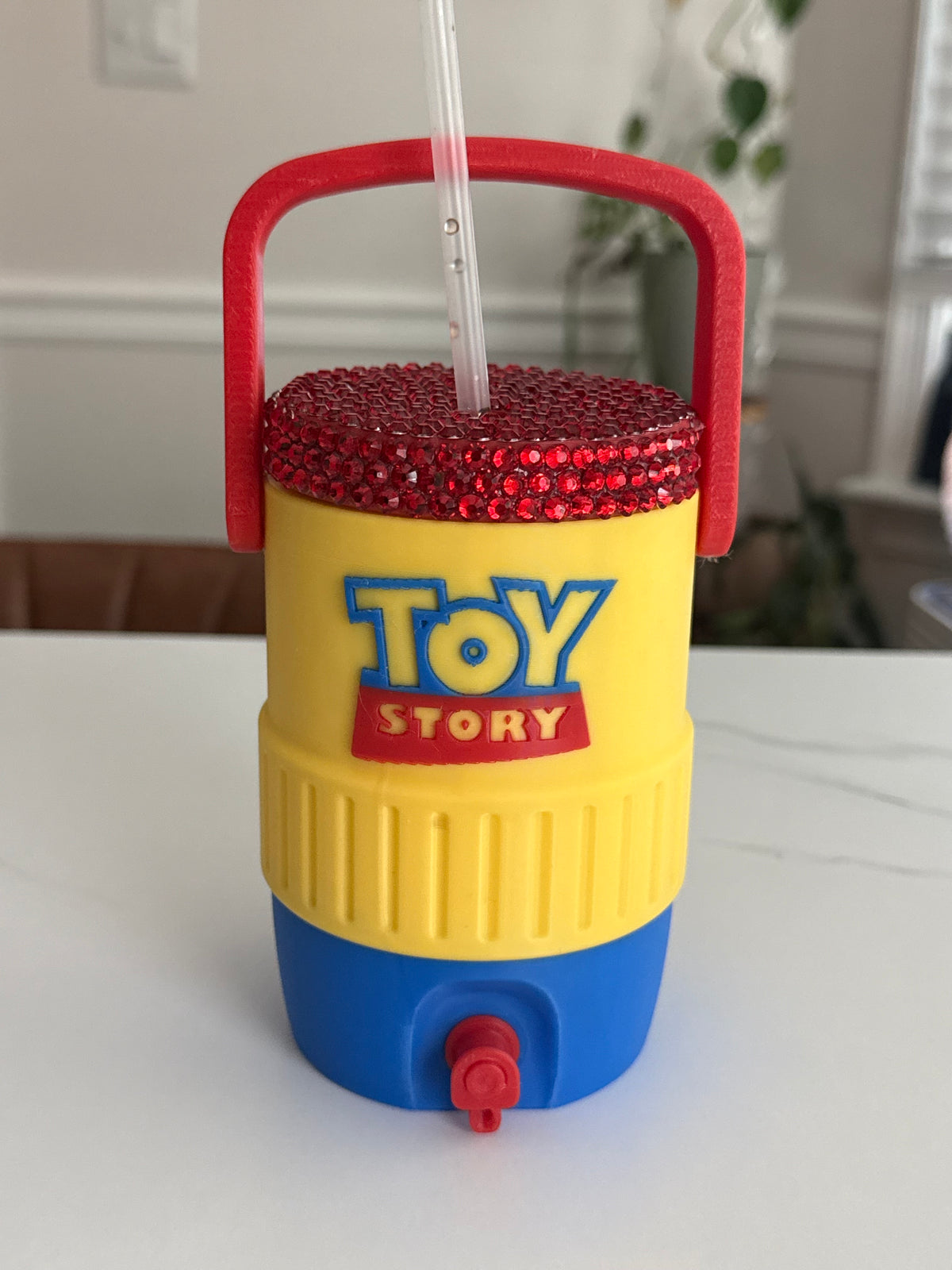 T O Y S T O R Y - 12 oz Soda Can Holder STRAW TOPPER AND CAN OPENER SOLD SEPARATELY (CURRENT PROCESSING TIME IS 1- 2 WEEKS FOR PRODUCTION)