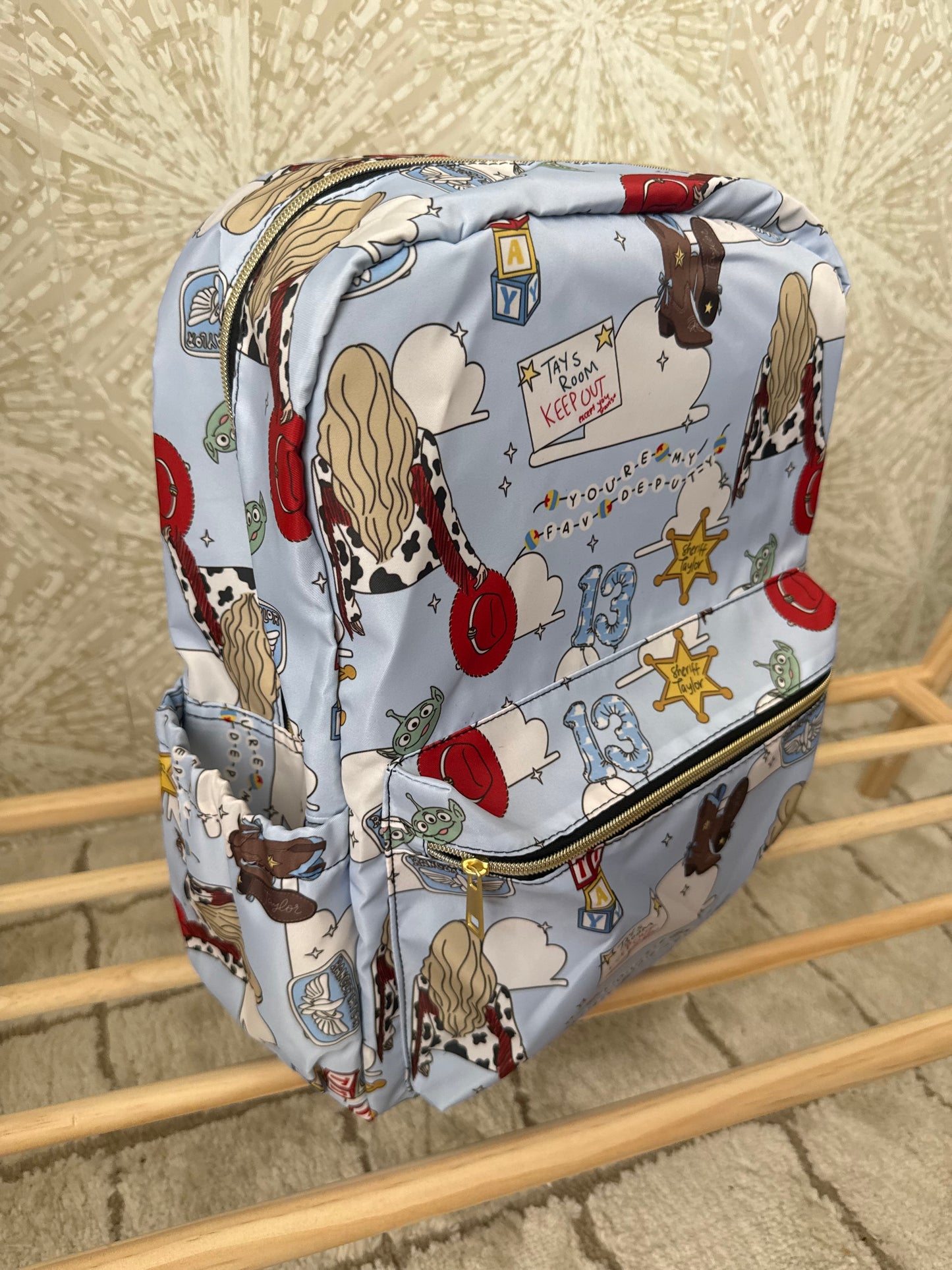 RTS- STANDARD SIZE BACKPACK - TAY MEETS TOYS