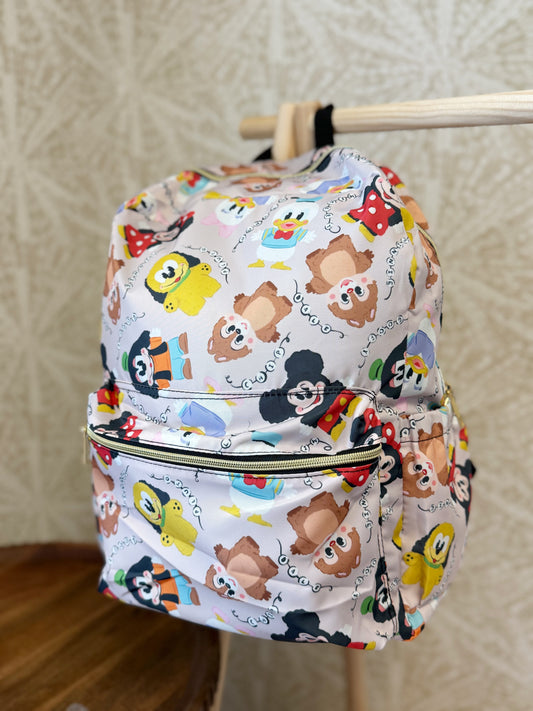 RTS- STANDARD SIZE BACKPACK - M I C K E Y FAMILY