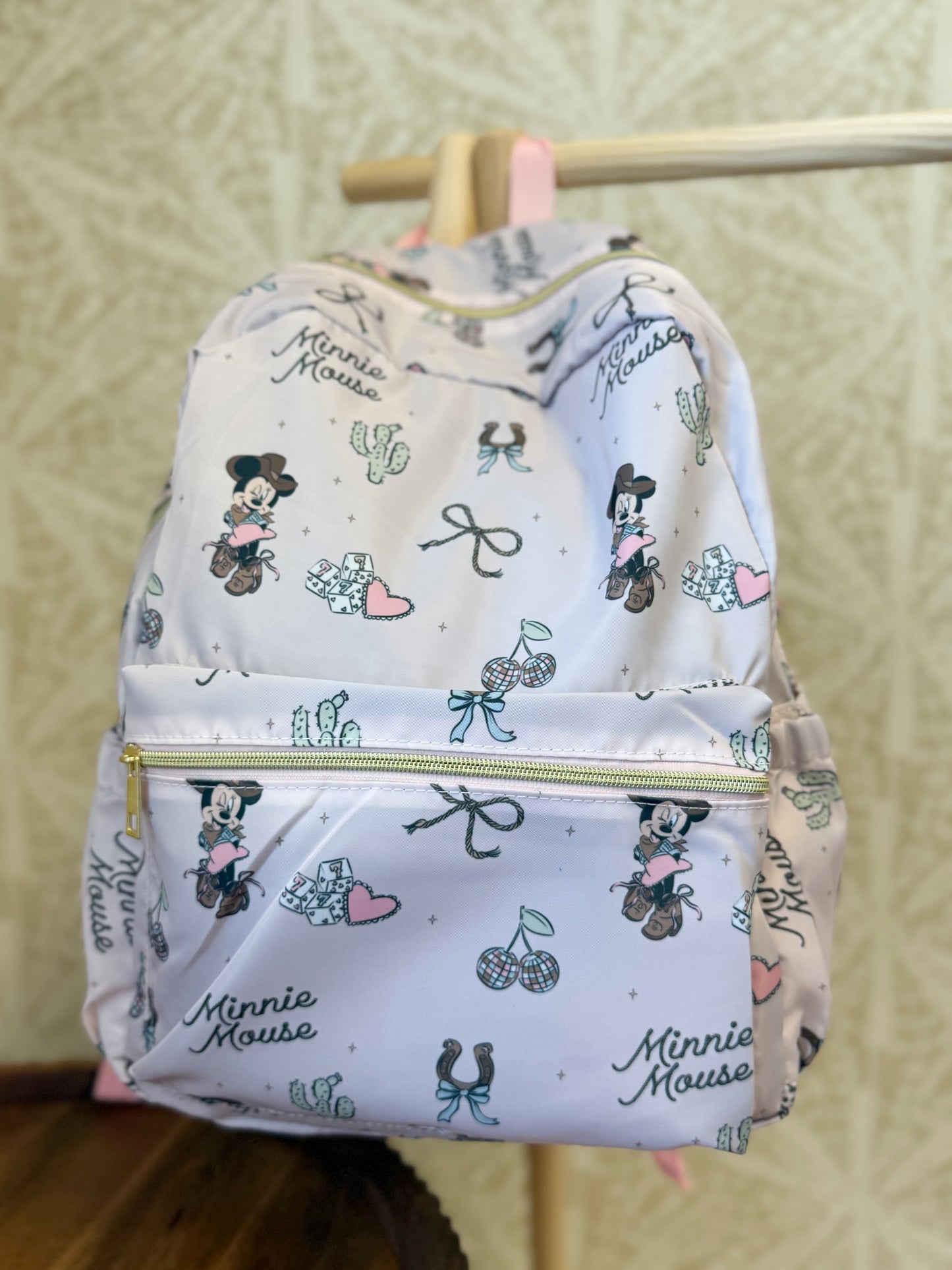 RTS- STANDARD SIZE BACKPACK - COWGIRL MOUSE