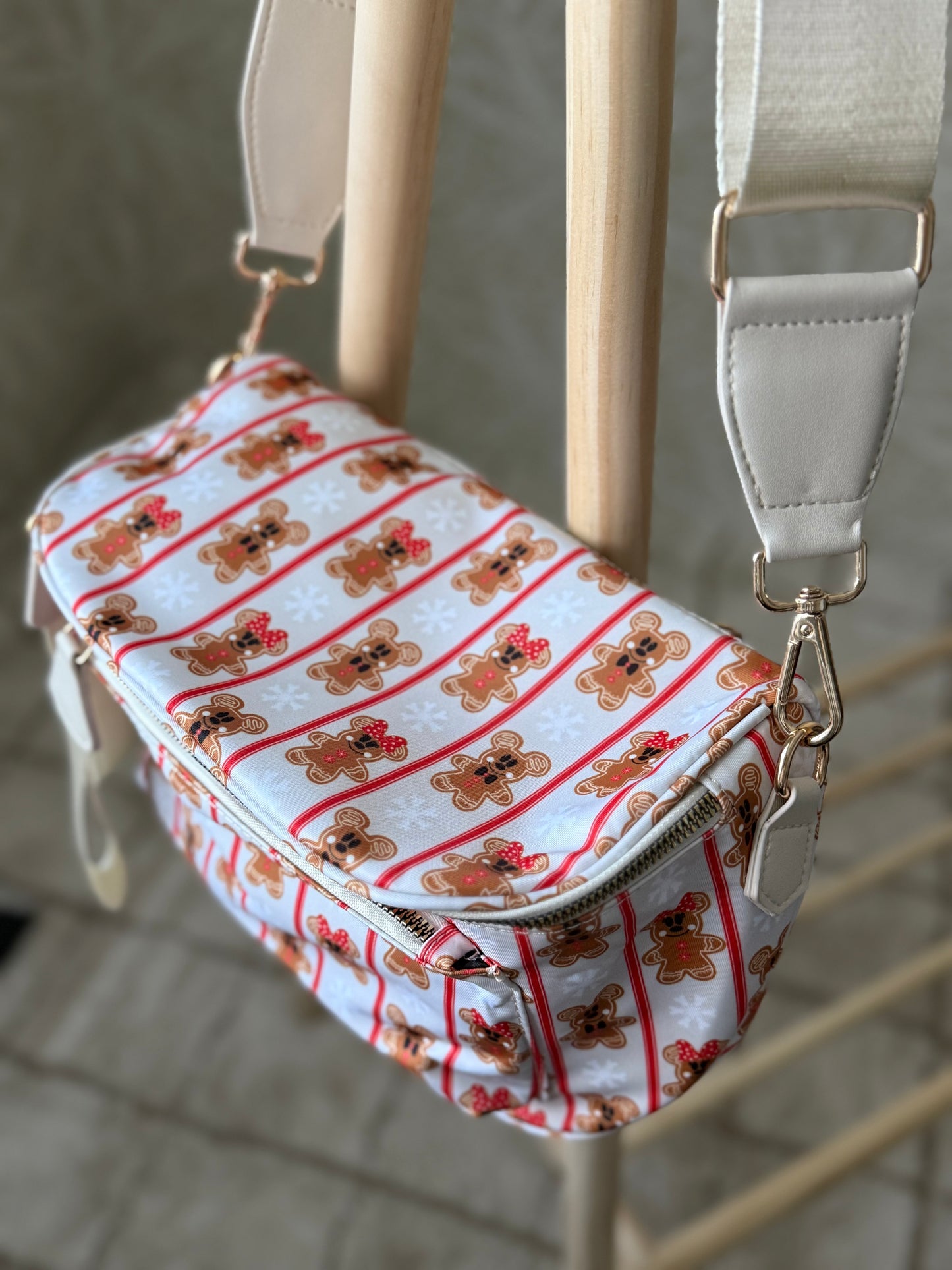 RTS- GINGERBREAD - SIDE BAG/CROSSBODY