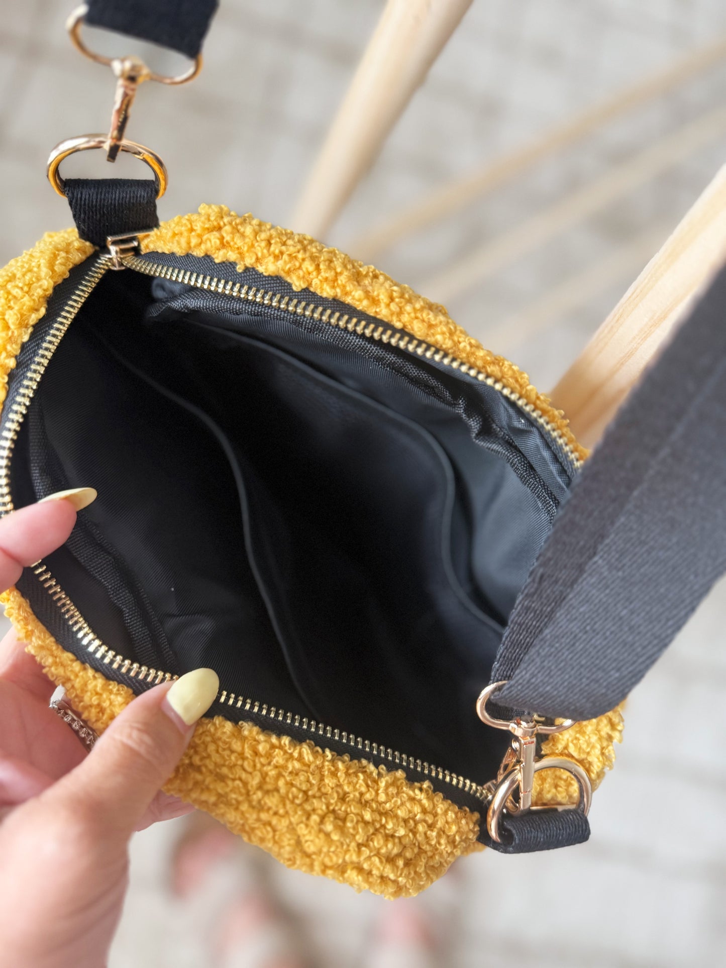 READY TO SHIP - PUMPKIN CROSSBODY PURSE (DOUDLE SIDED)