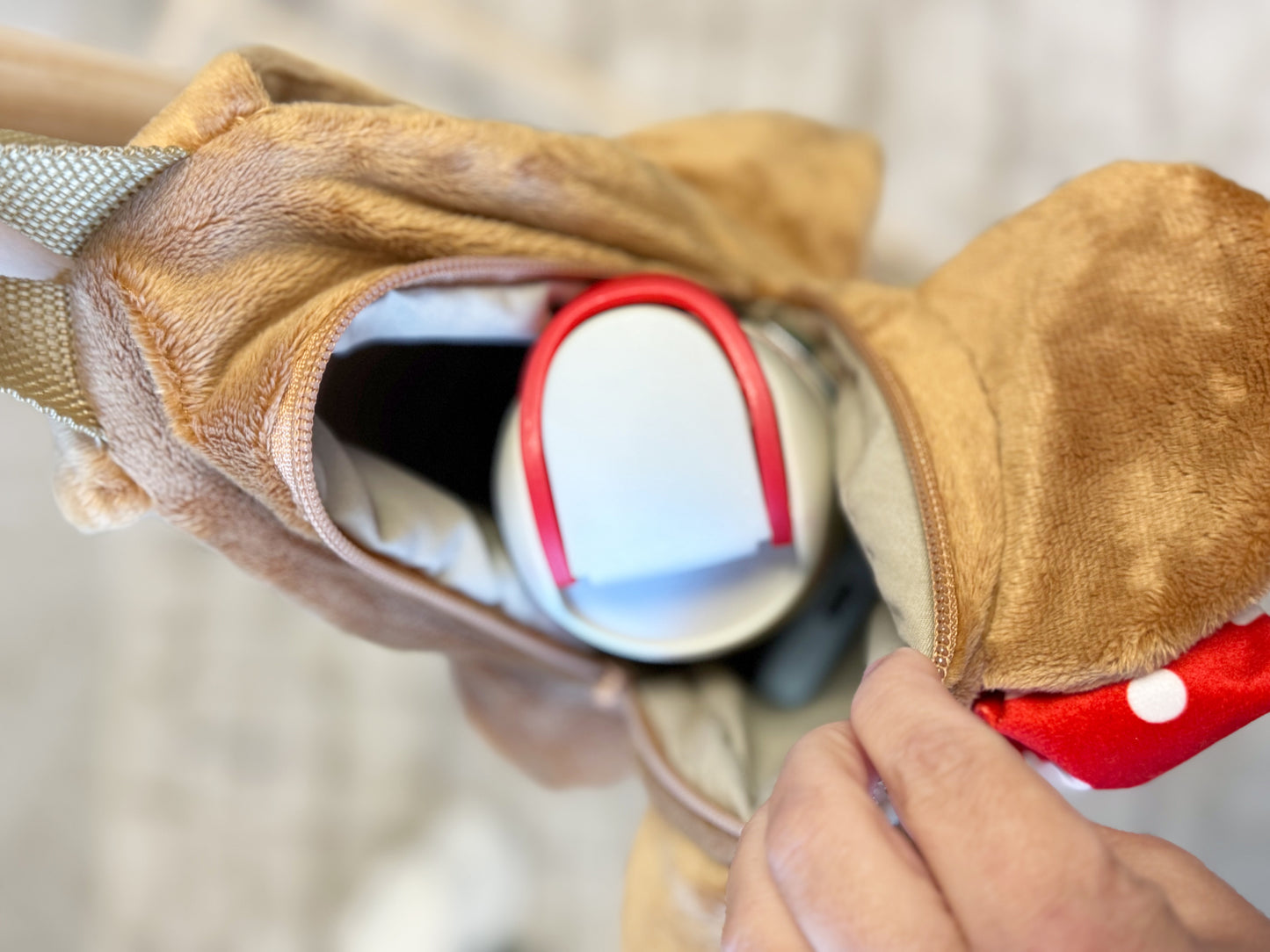 RTS- GINGERBREAD BACKPACK - UNIVERSAL SIZING FOR KIDS AND ADULTS