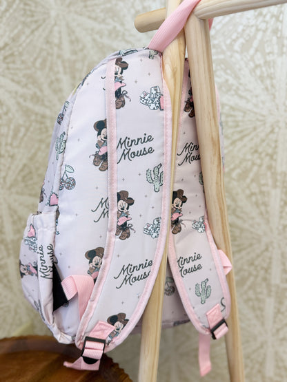 RTS- STANDARD SIZE BACKPACK - COWGIRL MOUSE
