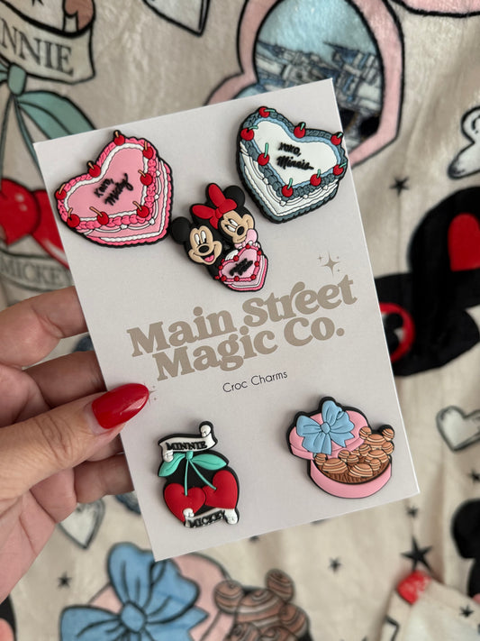 Valentines Shoe Charms