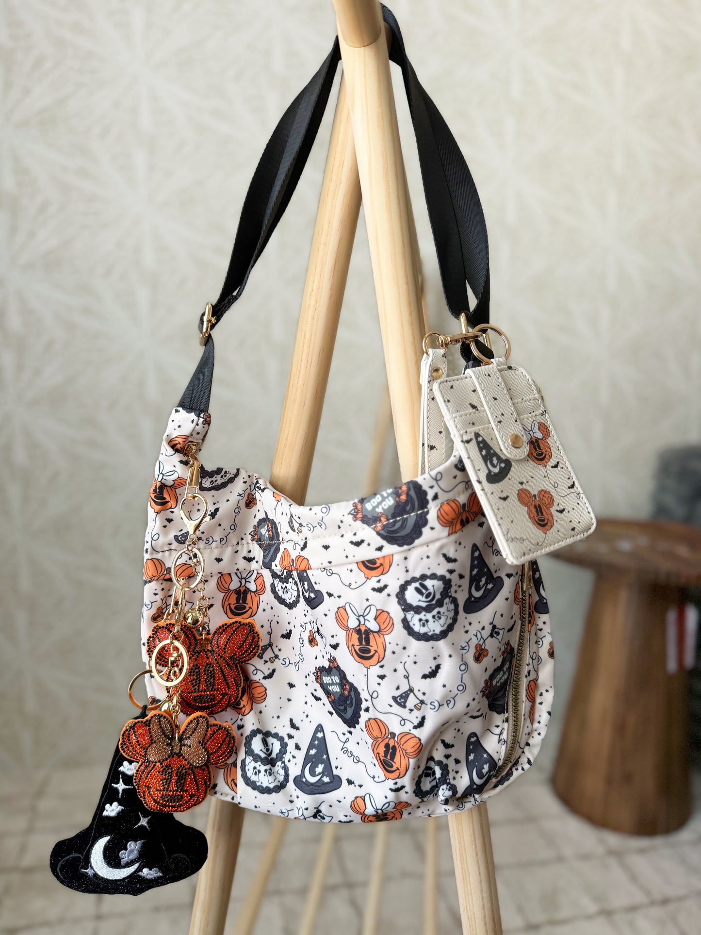 READY TO SHIP - RETRO CAKE SPOOKY MAGIC -  CROSSBODY BAG