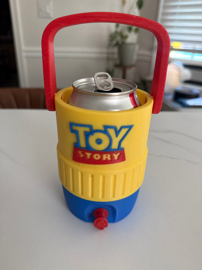 T O Y S T O R Y - 12 oz Soda Can Holder STRAW TOPPER AND CAN OPENER SOLD SEPARATELY (CURRENT PROCESSING TIME IS 1- 2 WEEKS FOR PRODUCTION)