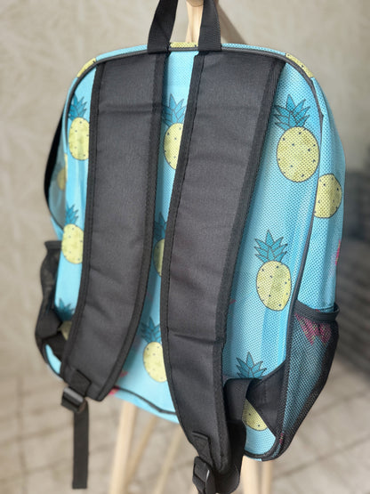 RTS- PINEAPPLE & MOUSE BOLTS MESH BACKPACK