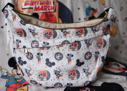 READY TO SHIP - Retro Mouse March -  Crossbody Bag