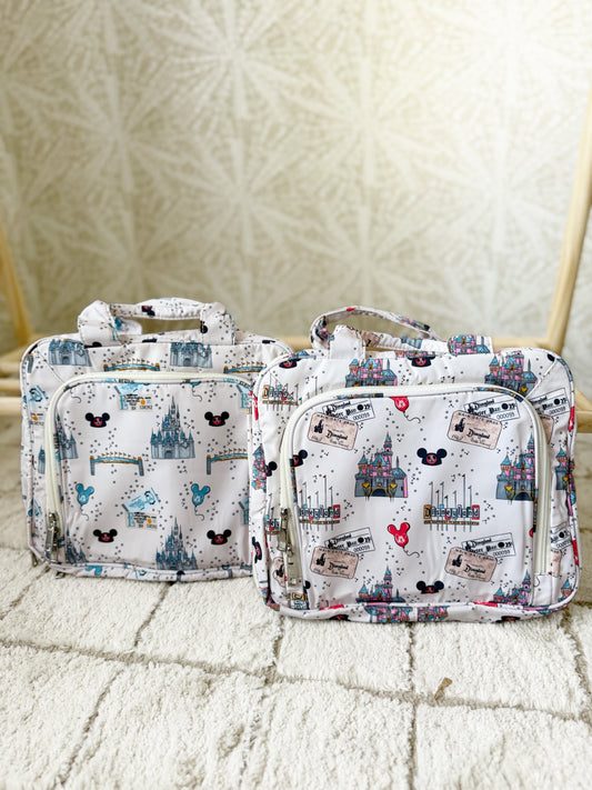 RTS- COAST TO COAST TRIFOLD COSMETIC BAG