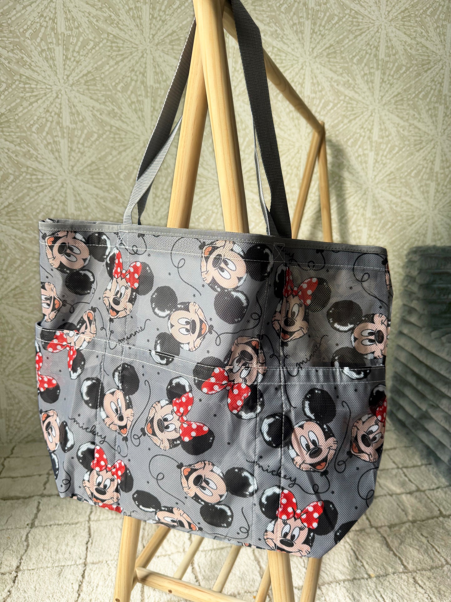 READY TO SHIP - MOUSE BALLOONS - JUMBO MESH BEACH BAG