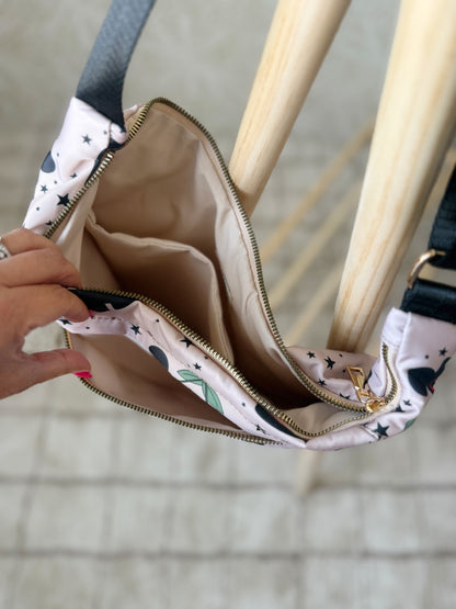 READY TO SHIP - MOUSEKETEER HAT CHERRYS -  CROSSBODY BAG