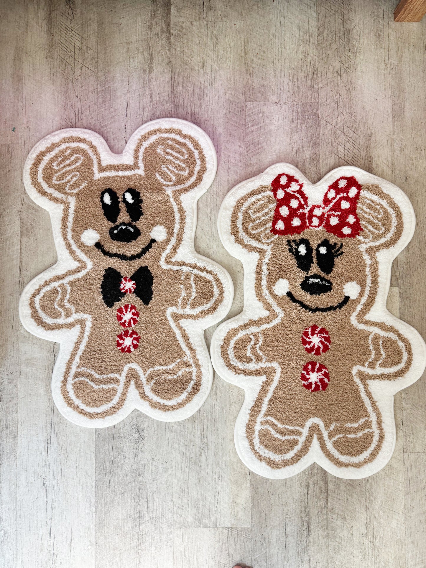 RTS- GINGERBREAD NON SLIP RUG