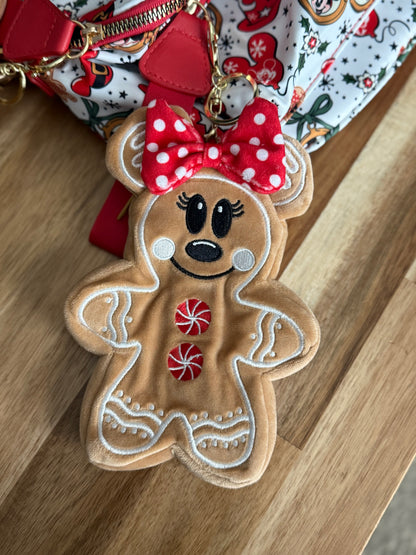 RTS- GINGERBREAD COIN KEY CHAIN