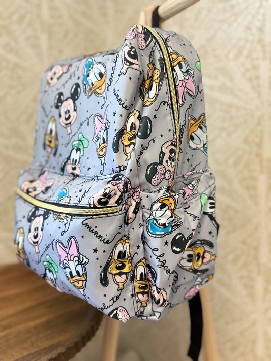 RTS- STANDARD SIZE BACKPACK - SENSATIONAL SIX BALLOONS