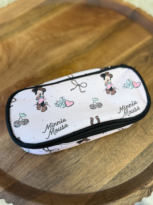 RTS- PENCIL CASE - COWGIRL MOUSE