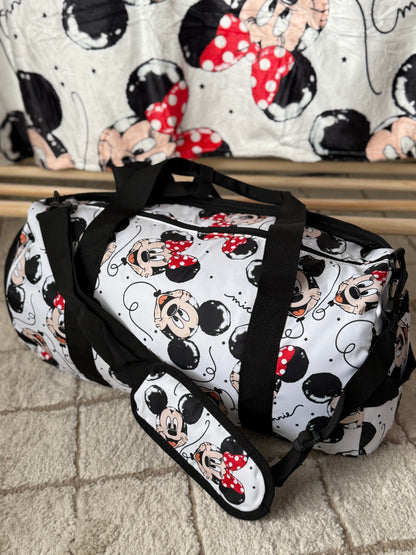 READY TO SHIP - MOUSE BALLOONS -  DUFFEL BAG