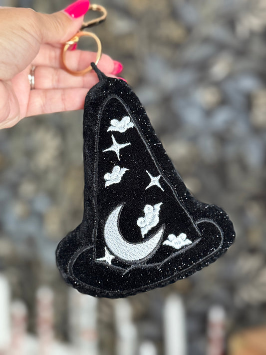 RTS - SPOOKY SORCERER HAT- BAG CHARM