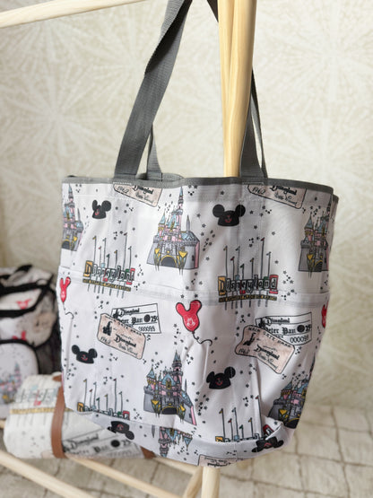READY TO SHIP - WEST COAST MAGIC DLR - JUMBO MESH BEACH BAG