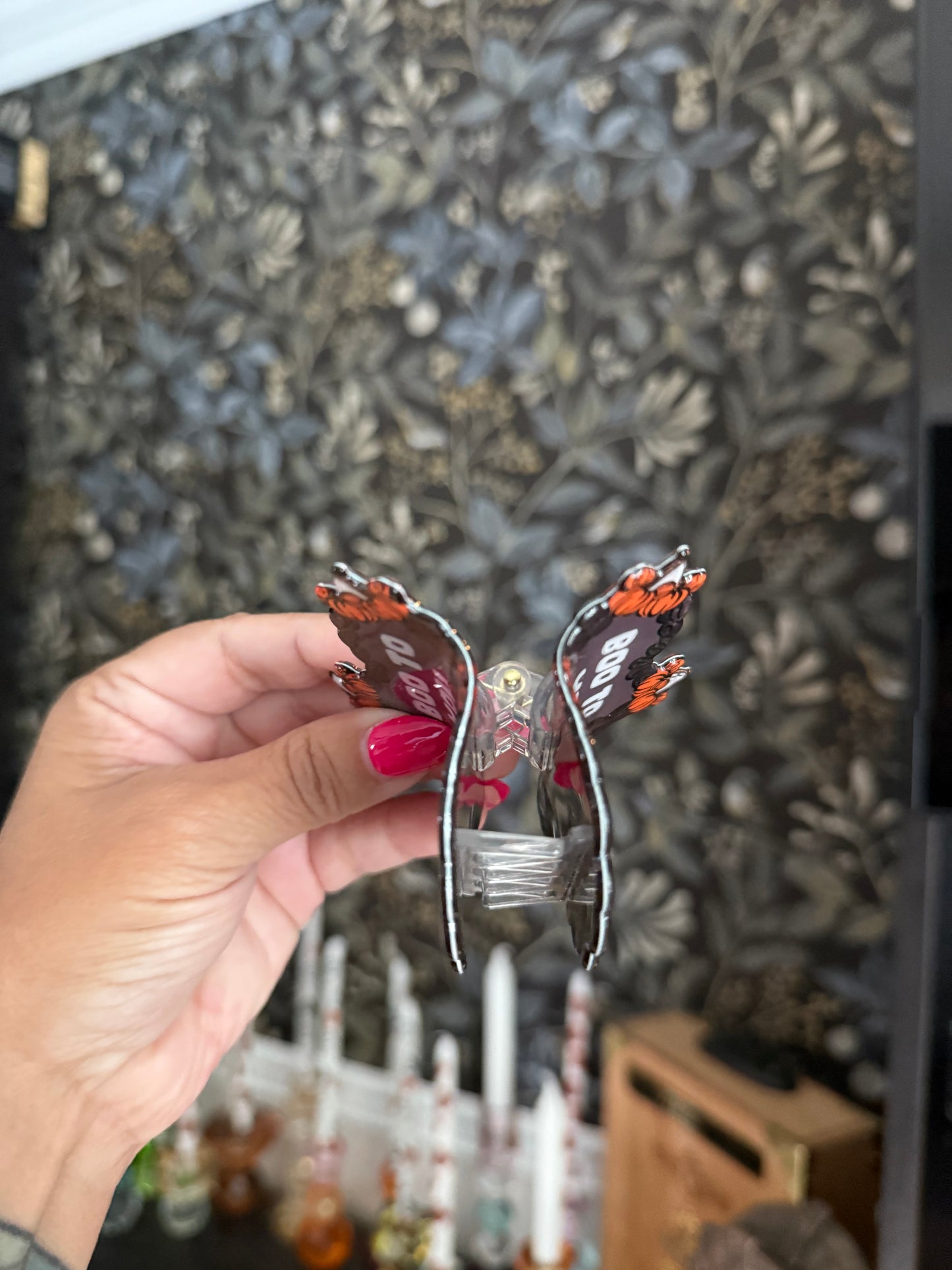 READY TO SHIP - BOO TO YOU RETRO CAKE - HAIR CLIP