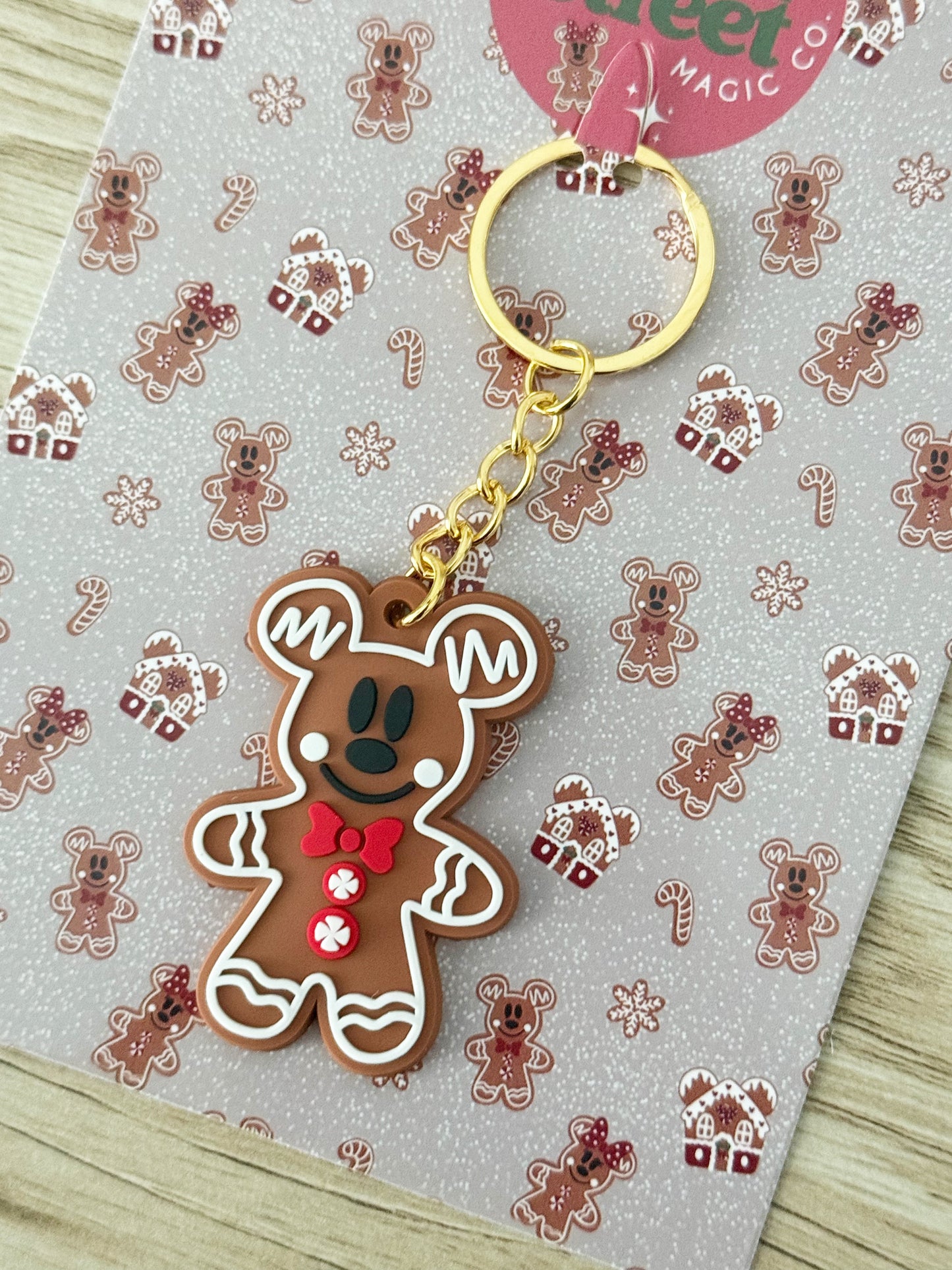 READY TO SHIP - Christmas Silicon Bag Charm/Key Chain