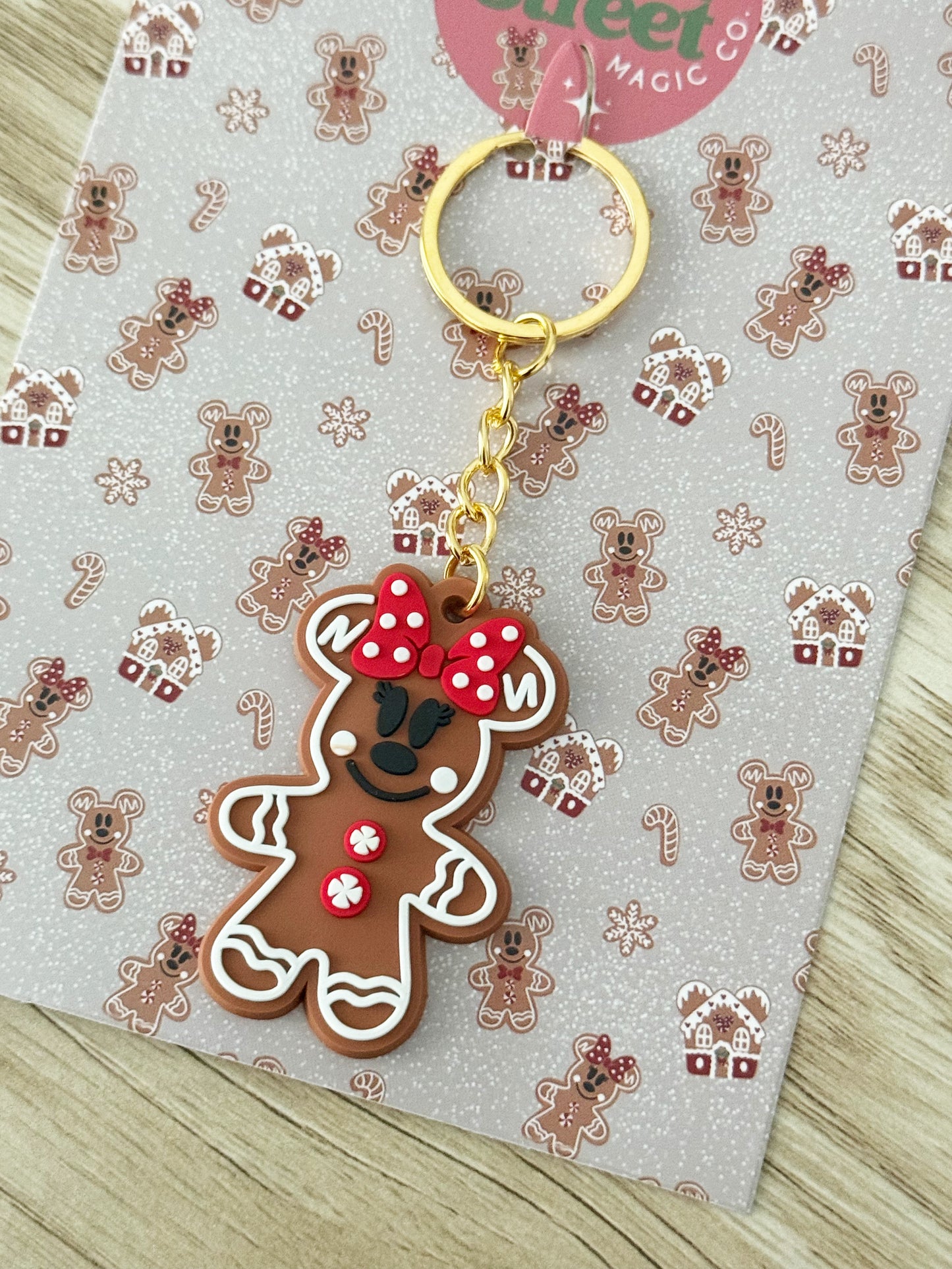 READY TO SHIP - Christmas Silicon Bag Charm/Key Chain