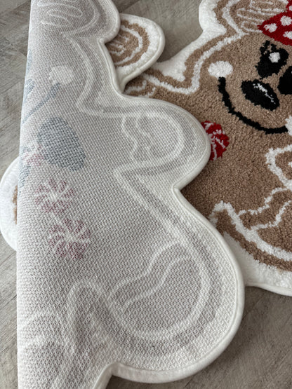 RTS- GINGERBREAD NON SLIP RUG